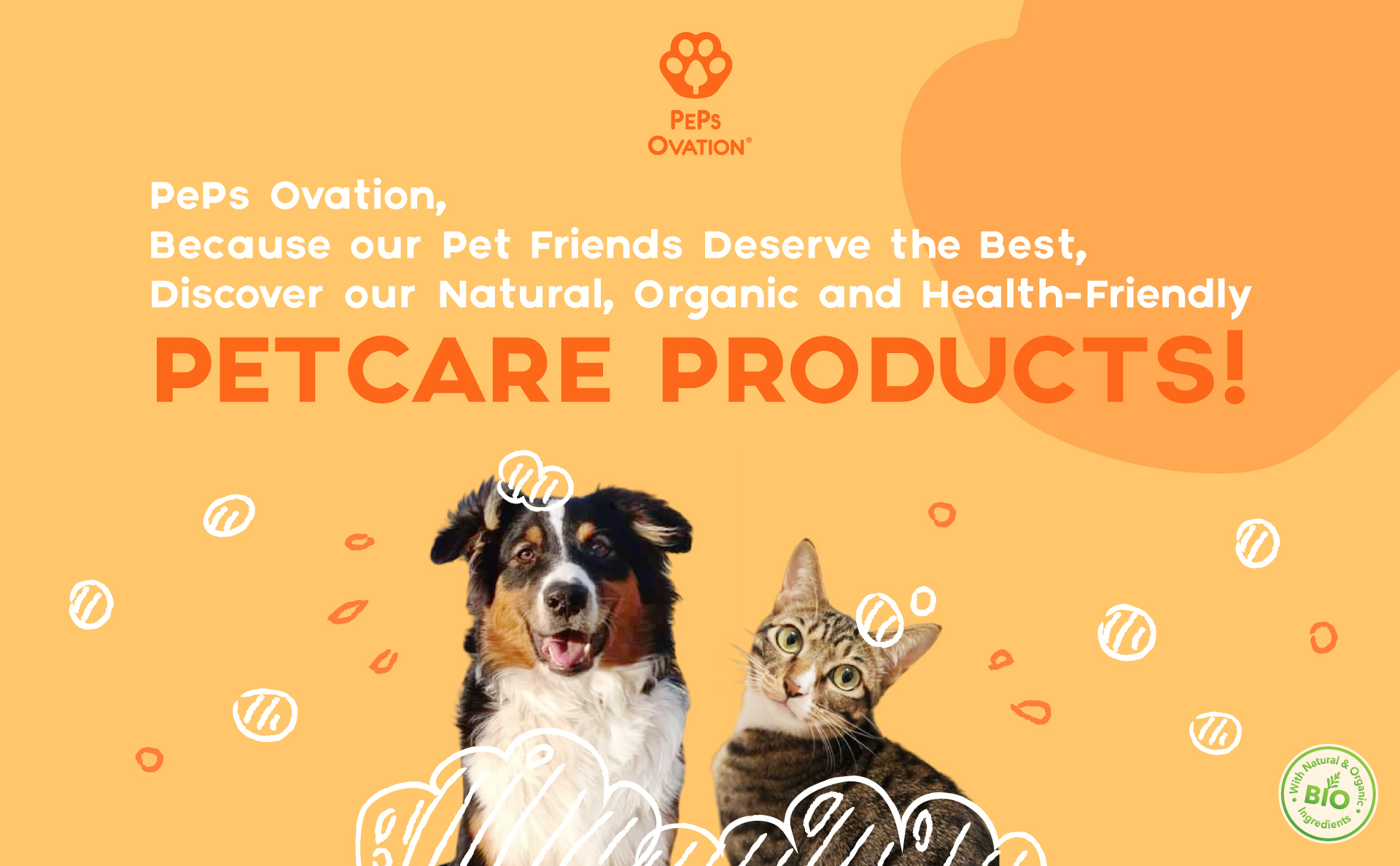PO_Web-Banner_1_EN Peps Ovation, Natural and Professional Care for the Well-being of your Pets