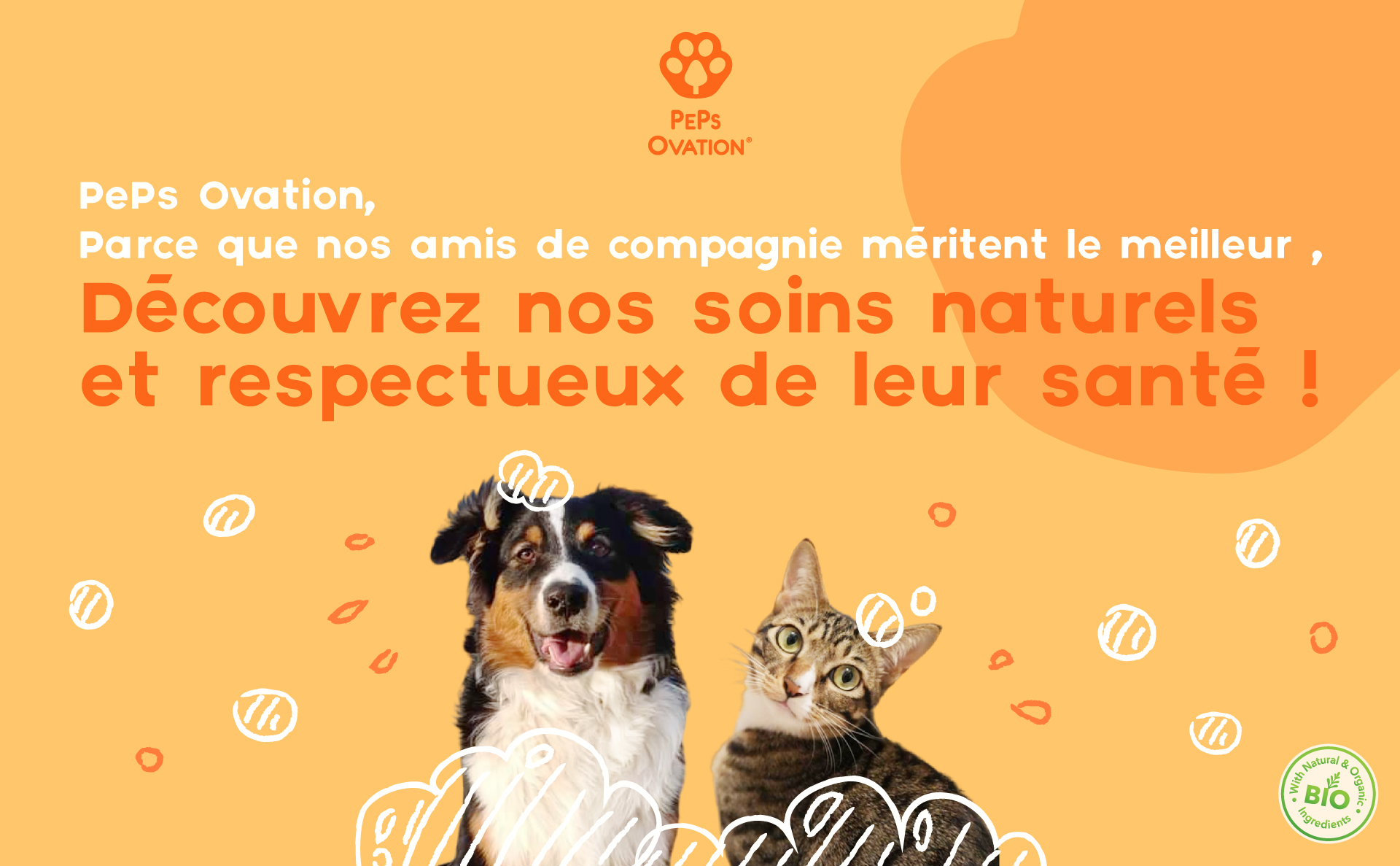 PePs Ovation, Des Soins Naturels et Professionnels pour le Bien-être de vos animal PePs Ovation, Des Soins Naturels et Professionnels pour le Bien-être de vos animal